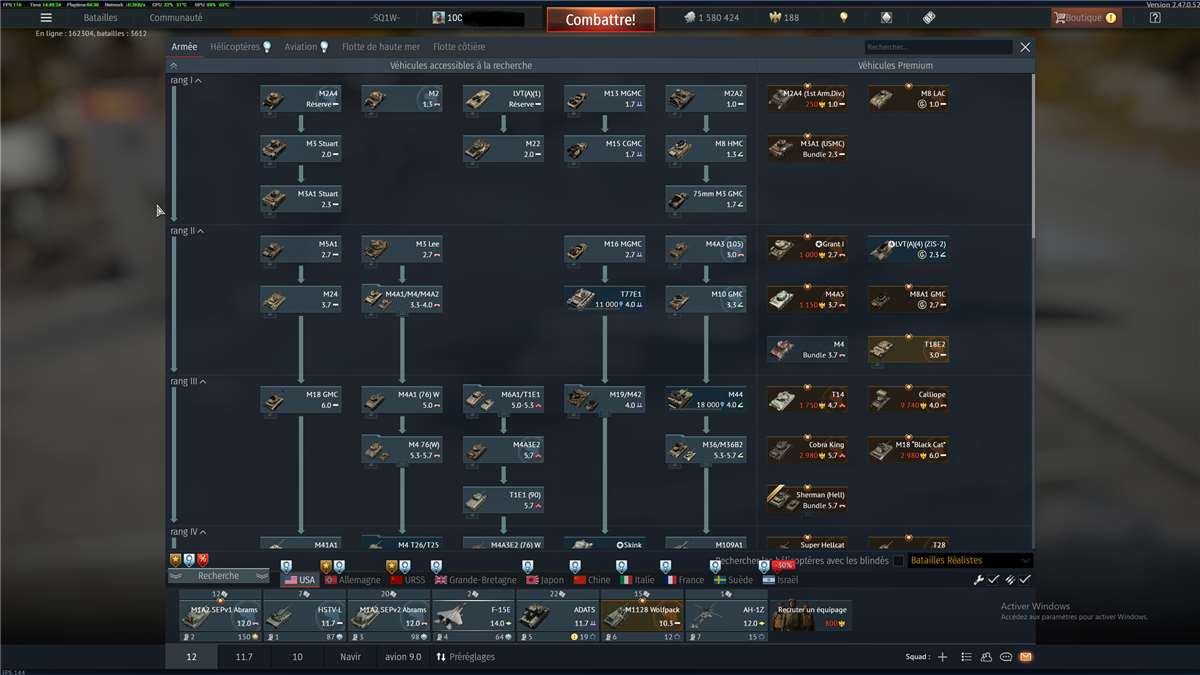 Game account sale War Thunder Game account sale War Thunder